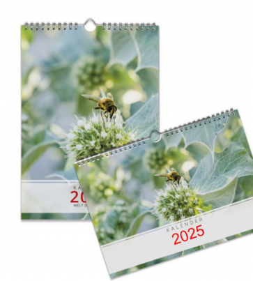 Deckblatt Bienenkalender 2025