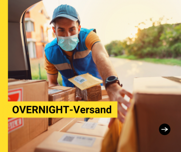 OVERNIGHT-Produktion und Versand