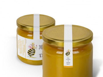 Siegelstreifen "Bienenkönign" im Helme Heine Design
