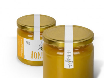 Siegelstreifen "Glücksbiene" im Helme Heine Design