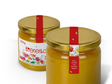 Ansicht der Siegeletiketten "Blumentango"