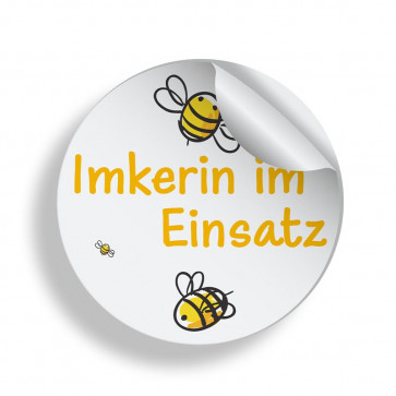 Aufkleber "Bee Fun"