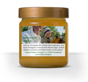 DIB-konformes Rückenetikett "Imkernachwuchs"