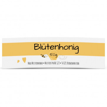 Mini-Etiketten "Honigliebe"