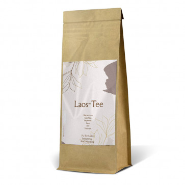 Teeetiketten "Laos" (Vorderseite)
