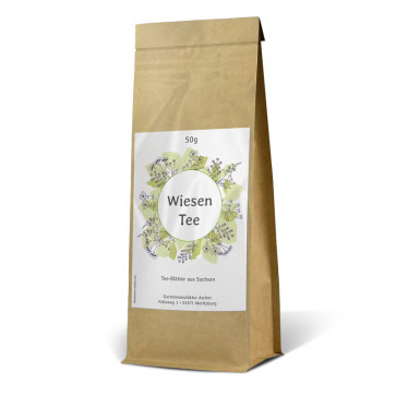 Teeetiketten "Wiese" (Vorderseite)