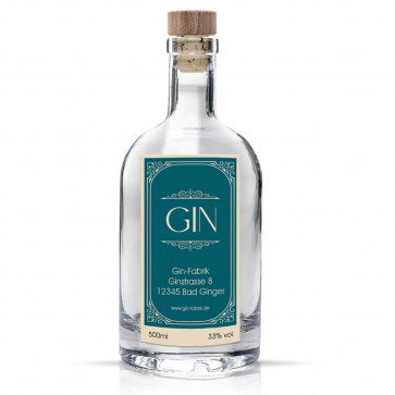 Flaschenetiketten "Jugendstil"