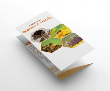 Flyer "Fakten zu Bienen & Honig"