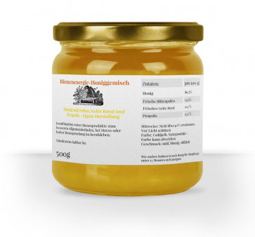 Rückseitenetikett "Bienenhaus"