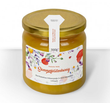 Kleiner Gewährverschluss "Blumenwiese"