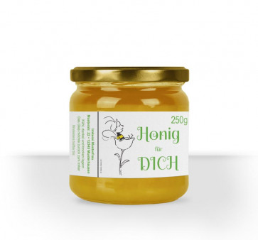 Etikett "Bienenpause" von Helme Heine