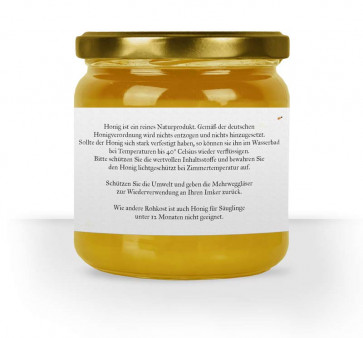 Rückseitenetikett "Natur"