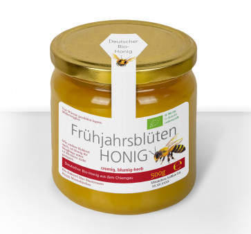 Gewährverschlussetikett "Honigalarm"