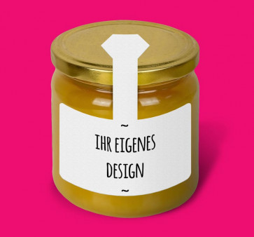 Blanko-Designvorlage für Kleine Gewährverschlussetiketten