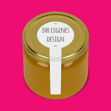 Frischesiegel mit Blanko-Vorlage