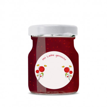 Küchensticker "Mit Liebe gemacht" 