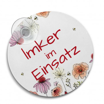 Imker im Einsatz Plakette "Poppy"