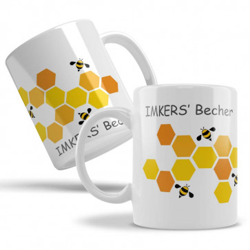 Keramiktasse "Imkers Becher"