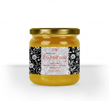 Kleines Etikett "Black & White"