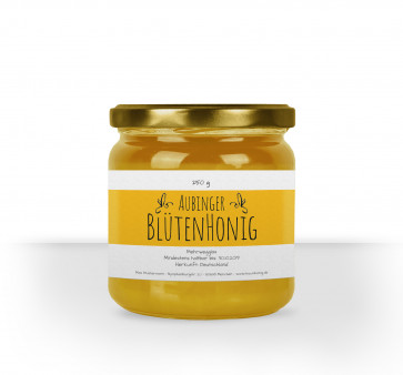 Kleine Honigetiketten "Blütenhonig"