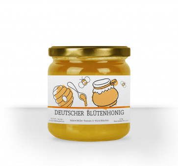 Kleine Honigetiketten "The Bee"