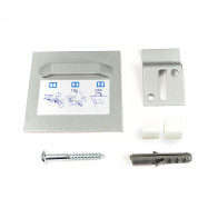 Wandbefestigungs-Set für Schilder "INDOOR"