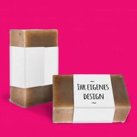 Banderole mit Blanko-Vorlage