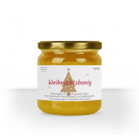 Kleine Honigglas-Etiketten "Goldtanne"