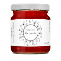 Große Hofladen-Etiketten "Hausgemachte Marmaelade"