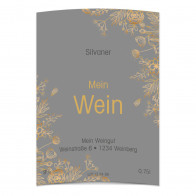 Flaschenetiketten "Ornament"