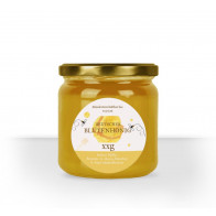 Runde Honigglas-Etiketten "Abstrakt"