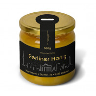 Kleine Gewährverschlussetiketten "Berlin" mit runder Deckellasche