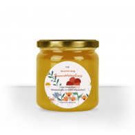 Runde Etiketten "Bienentraum"