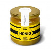 Große Gewährverschlussetiketten "Willi" mit runder Deckellasche