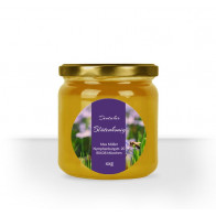 Runde Honigetiketten "Blausternchen"