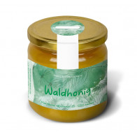 Kleine Gewährverschlussetiketten "Farbentanz" mit runder Deckellasche