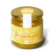 Große Gewährverschlussetiketten "Farbentanz" mit runder Deckellasche