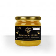Kleine Honigglas-Etiketten "Goldbiene"