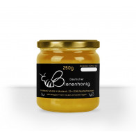 Kleine Honigetiketten "Herzbiene"