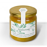 Große Honigglas-Gewährverschlüsse "Akazienhonig"