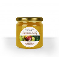 Runde Etiketten "Kastanienhonig"