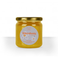 Runde Honigglas-Etiketten "Kreideblatt"