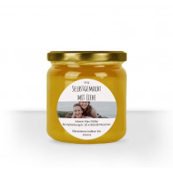 Runde Fotoetiketten "Selbstgemacht mit Liebe"