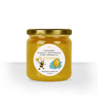 Runde Honigglas-Etiketten "Wilde Maja"