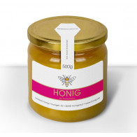 Große Gewährverschlussetiketten "Bee Stripes"