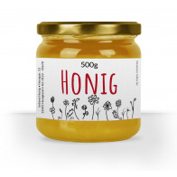 Honigetiketten "Wiesenfreude"