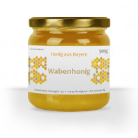 Honigetiketten "Wabenhonig"