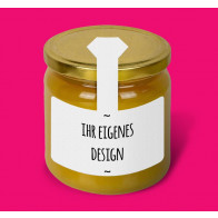 Große Gewährverschlussetiketten - mit Blanko-Designvorlage