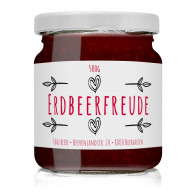 Konfitüren-Etiketten "Erdbeerfreude"
