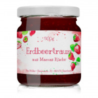 Konfitüren-Etiketten "Erdbeertraum"